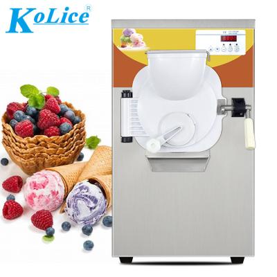 China Italian snack factory ICM-18 benchtop gelaot batch freezer ice cream, batch freezer, hard ice cream machine with ETL CE for sale