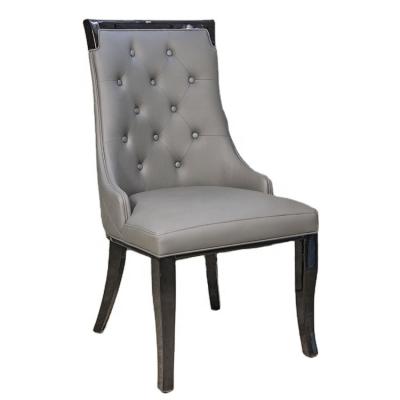 China American Style Solid Wood Dining Chairs Design Solid Frame Wood Chair Hotel and Restaurant Dining Chairs for sale