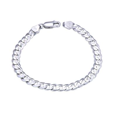 China Environmental Friendly Hip Hop Iced Out Cuban Necklace Bling Chain Full Pave Zircon Men's Cuban Bracelet for sale