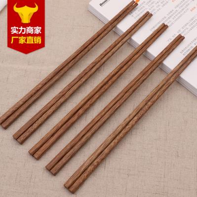 China Sustainable Kitchen Accessories Chinese Eco - Friendly Natural Wenge Chopsticks for sale