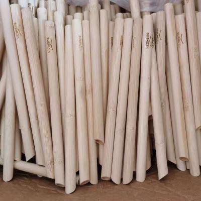 China 100% Natural Bamboo Stocked Drinking Straws Eco Friendly Bamboo Straw for sale