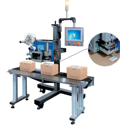 China Right Angle Stickers 600mm Instant Printing Right Angle Labeling Machine for sale