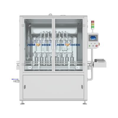 China Volumetric Piston Pesticide High Viscosity Liquid Filling Machine Automatic 50ml-1000ml for sale