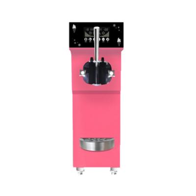 China Snack Factory Table Top Small Single Head Soft Ice Cream Machine One Season For Small Business Use for sale