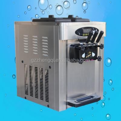 China snack factory soft ice cream machine price/soft ice cream machine for sale top/table serve soft ice cream machine for sale