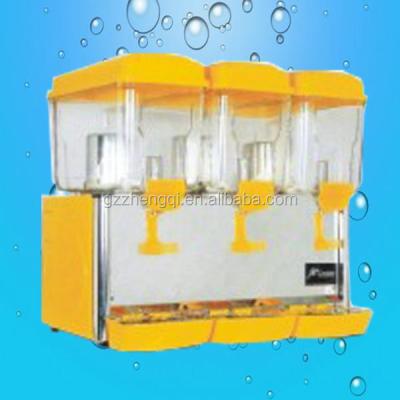 China High quality plastic 3 bowl juicer dispenser machine, juicer dispenser ZQR-345 for sale