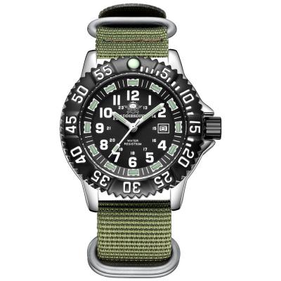 China Hottest erkek watches private label day/date kol saati relojes de lujo kol luminous watch saati military durable men for sale