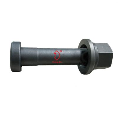 China Part Number 81455010176 Wheel Bolt With Seal Nut For Man M22*1.5*110/120.5 for sale