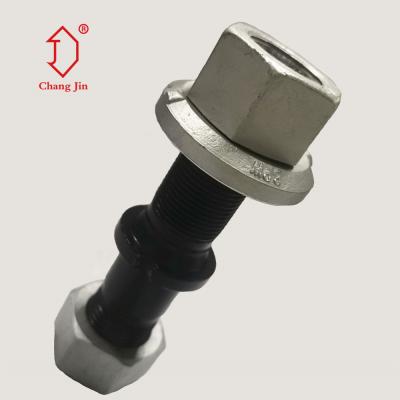 China Truck wheel hub bolt for BPW with lock nut M22*1.5/M22*2.0*115 for sale