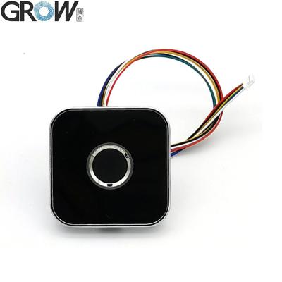 China Fingerprint ELEVATE R502-AW Round Ring LED Control DC3.3V UART Interface Biometric Capacitive Fingerprint Module Sensor Scanner for sale