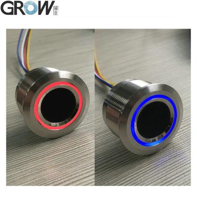 China Fingerprint Module ELEVATE R503 Capacitive Round LED Control RGB Color Fingerprint Access Control Scanner for sale