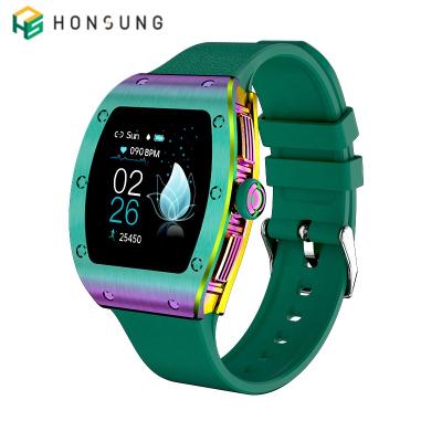 China 2021 1.22 inch lady fashion touch screen dating girls reloj ip67 sports smart watches android watch for sale