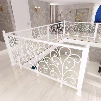 China Decoration Iron Stair Railing Design Modern Antique Iron Railing Fence for sale