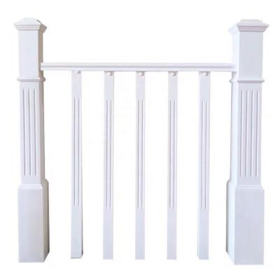 China Modern Duplex Indoor Rubber Wooden Indoor Full Household Stair Railing Villa Staircase Single Column Rubber Railing Staircase for sale