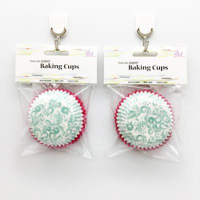 China Disposable Single Wall Muffin Cups Cupcake Paper Baking Packaging for sale