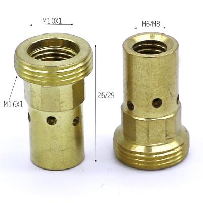 China 501D Gas Nozzle Copper Holder For Welding Gun 501D MIG MAG Welding Torch Contact Tip Holder for sale