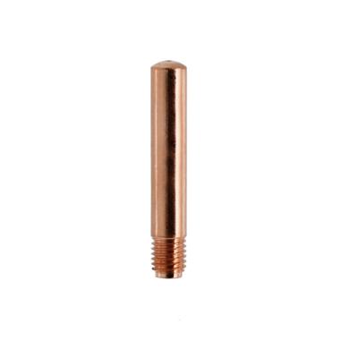 China Copper 14-23 Low Price Consumables Copper Torch Tip Contact Welding Tip for sale