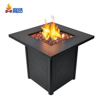 China Factory Price New Product Customized Stored Portable Outdoor Gas Fire Pit 50000btu for sale