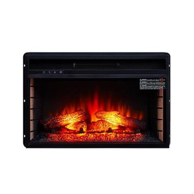 China 26 Inch Black Media Insert Modern Luxury Lareira Electric Led Flame Fireplace for sale