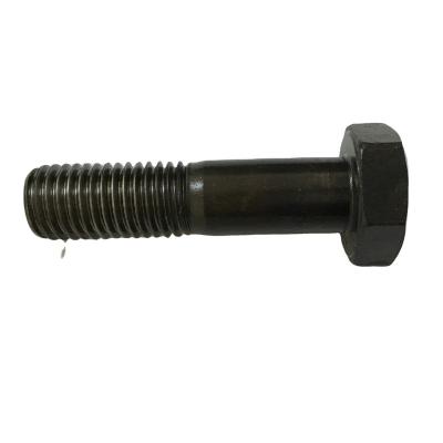 China A325 steel structural bolt half hexagon thread bolt with nut and washer for steel structure for sale