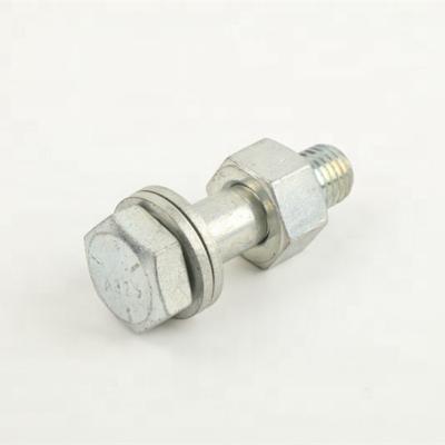 China Galvanized Steel Hex Bolt ASTM A325 Bolts High Quality Bolt And Nut for sale