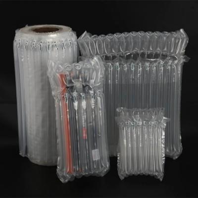 China Inflatable Bubble Buffer Cushion Film Air Column Shockproof Pillow Packing Factory HDPE Material Inflatable Packing Air Column Bags for sale