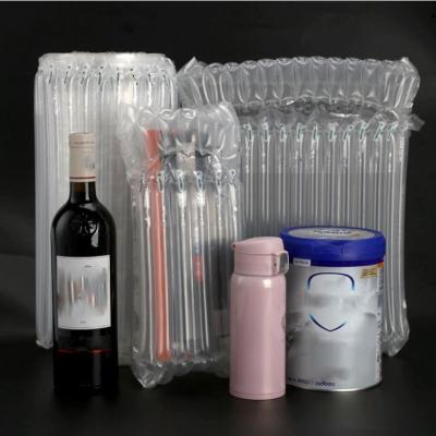 China Strong Package Cushion Air Column Bag For Wine Glass Bottle Packing Fragile Goods for sale