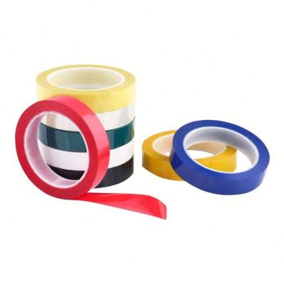 China Waterproof Custom Colored Heat Resistant Glossy Plastic PVC Insulation Electrical Tape for sale