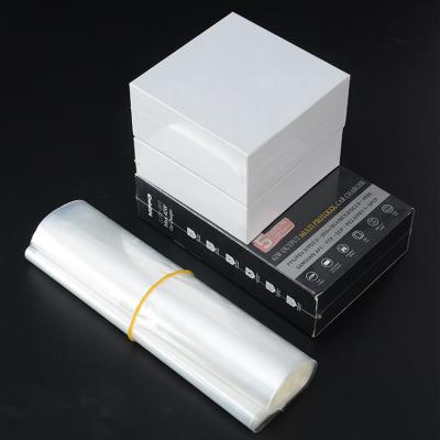 China Moisture Proof Waterproof Pearlized Sleeve Shrink Label Film Heat Shrinkable Film for sale