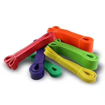 China Eco - Friendly Various Color 100% Natural Latex Resistance Bands , Exercise Band for sale