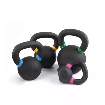 China Commercial Use Kettle Bell , Powder Coated Cast Iron Kettlebell for sale