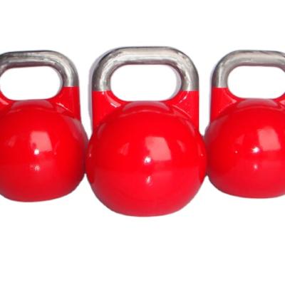 China Commercial Competition Kettlebell , Use Power Coated Steel Kettlebell for sale