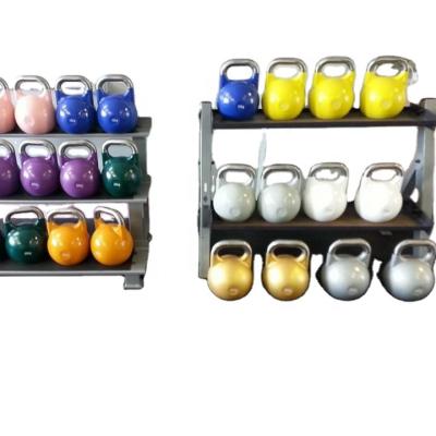 China Commercial Use Kettle Bell , Colored Steel Competition Kettlebell With Custome Logo for sale