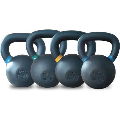 China Commercial Use Matt Black Cast Iron Kettlebell, Kettlebell (4-48kg) for sale