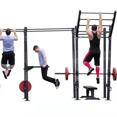 China Best Selling Universal Multi Functional Fitness Equipment Multi Functional Trainer Cross Fit Wedges Power Racks for sale