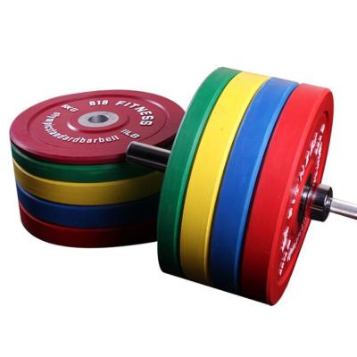 China Wholesale weightlifting durable, suitable for squat rack color weight plate for gym equipment for sale