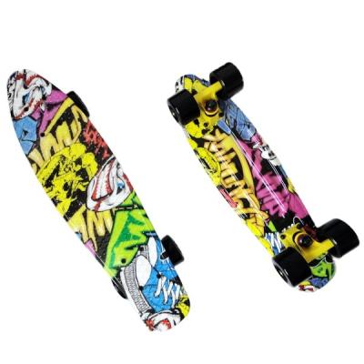 China Hot Sale Adult Cruiser Skate Board 22 Inch Plastic Skating Board For Boys for sale