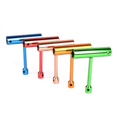 China Adult Colorful Metal Compact Allen Wrench Ratchet T Portable Tool For Skateboard for sale