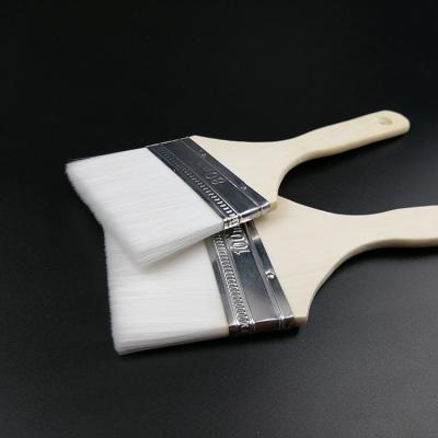 China High Quality Wooden Handle Wall Paint Brush For Painting for sale