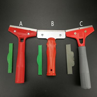 China Plastic Screw Release Handle Putty Knife Wallpaper Scraper Knife DIY Tools Cleaning Knife for sale