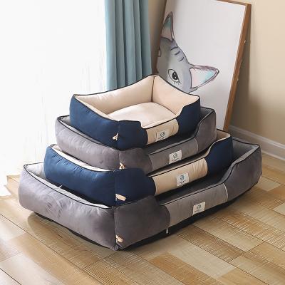 China Purchasing High Quality Removable Washable Oversized Pet Pet Cat Dog Calming Bed Waterproof for sale