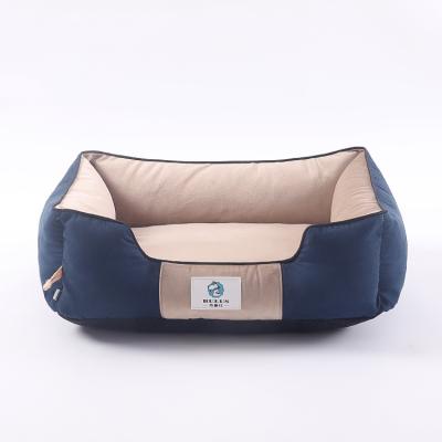 China Good Quality Waterproof Breathable Washable Luxury Rectangle Pet Nest Dog Pet Cat Bed for sale