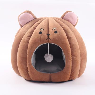 China Amazon Hot Spot Closed Dropshipping Hot Selling Breathable Cat Bed Nest Pet Beds, Soft and Comfortable and Accessories Cat House for Cats for sale