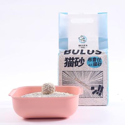 China Sale High Quality Strong Cat Tofu Litter Oem Deodorization Custom Bentonite Starch Water Absorption Guar Gum Blend for sale