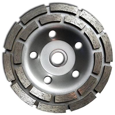 China Hot Sale Grinding Surface Segmented Diamond Grinding Cup Wheels for sale