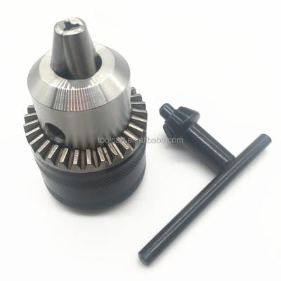 China Key Type Quick Change Lathe Bushing Drill Long Life Key Chuck 3-16mm 1/2-20UNF for sale