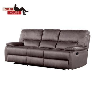 China Luxury Power Recliner Furniture Relax Modern Recliner Fabric Sofa Sets Living Room Furniture for sale