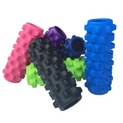 China Hot Sale Yoga Exercise Cavity Foam Roller Pilates Yoga Shaft Massager Yoga Column for sale