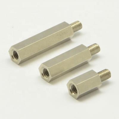 China CNC Machining Machine Fasteners Precision Custom Stainless Steel Threaded Hex Standoff, Standoff Nut, M2 Standoff for sale