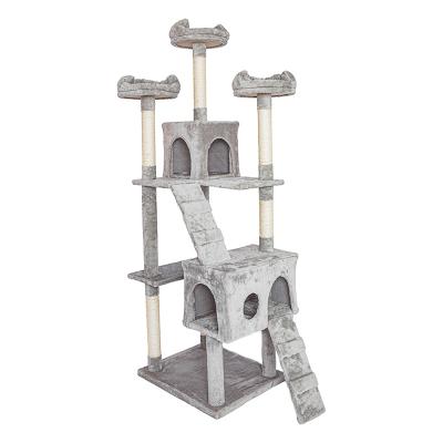 China Modern High Quality Viable Cat Tree Tower Scratcher for sale